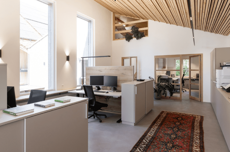 Das Büro der Baumkonzept AG und der Baumart AG